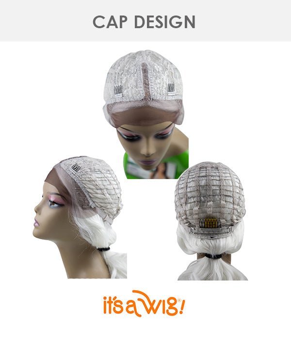 Swiss Lace Houston | Lace Front Synthetic Wig by It's a Wig - VIP Extensions