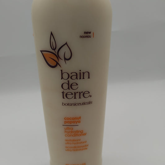The Bain De Terre Coconut Papaya Ultra Hydrating Conditioner 13.5 Oz - VIP Extensions
