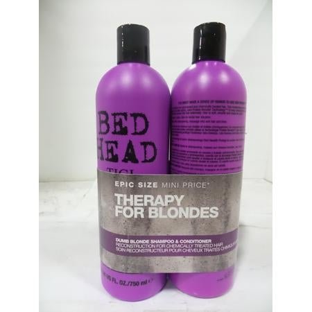 TIGI Bedhead Dumb Blonde Shampoo & Conditioner Duo 25.36 Oz Each - VIP Extensions