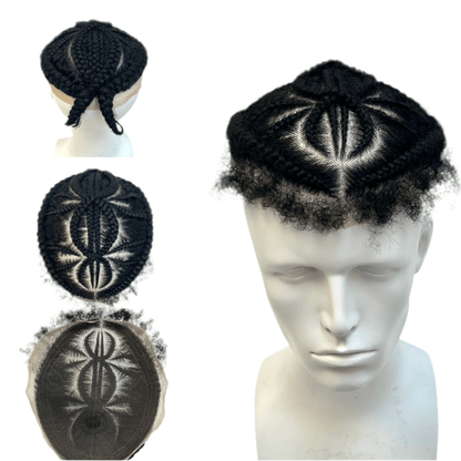 Toupee - 100%Human Hair Full Lace - VIP Extensions