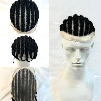 Toupee - 100%Human Hair Full Lace - VIP Extensions