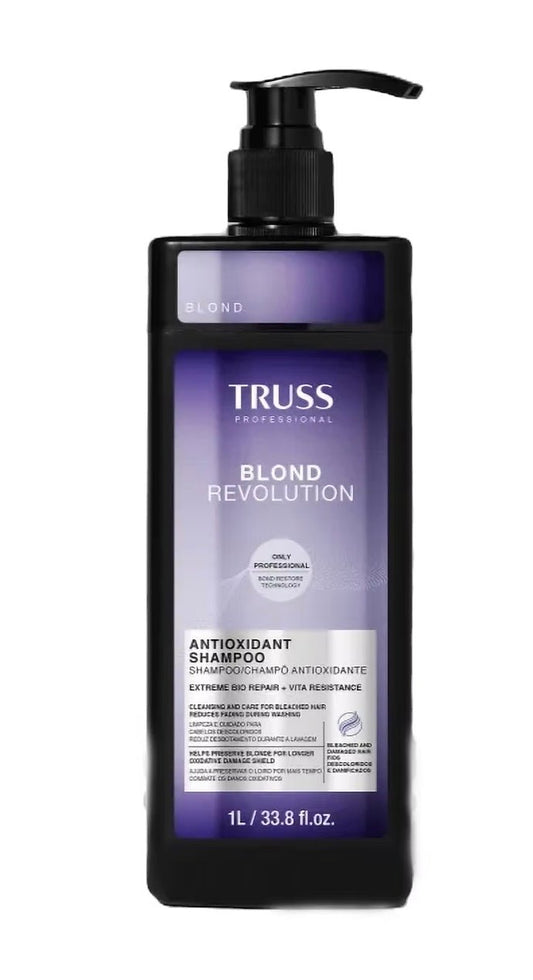 Truss Blond Revolution Antioxidant Shampoo 33.8 Oz - VIP Extensions