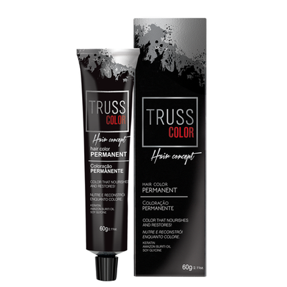 Truss Permanent Hair Color, 2.11 oz - 6.66 Dark Intense Red Blonde