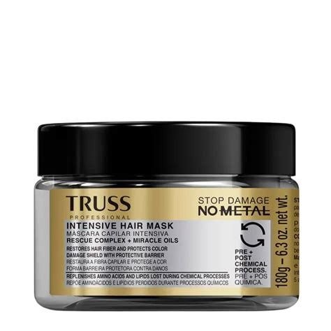 Truss No Metal Stop Damage Intensive Mask 180g/6.35 oz - VIP Extensions