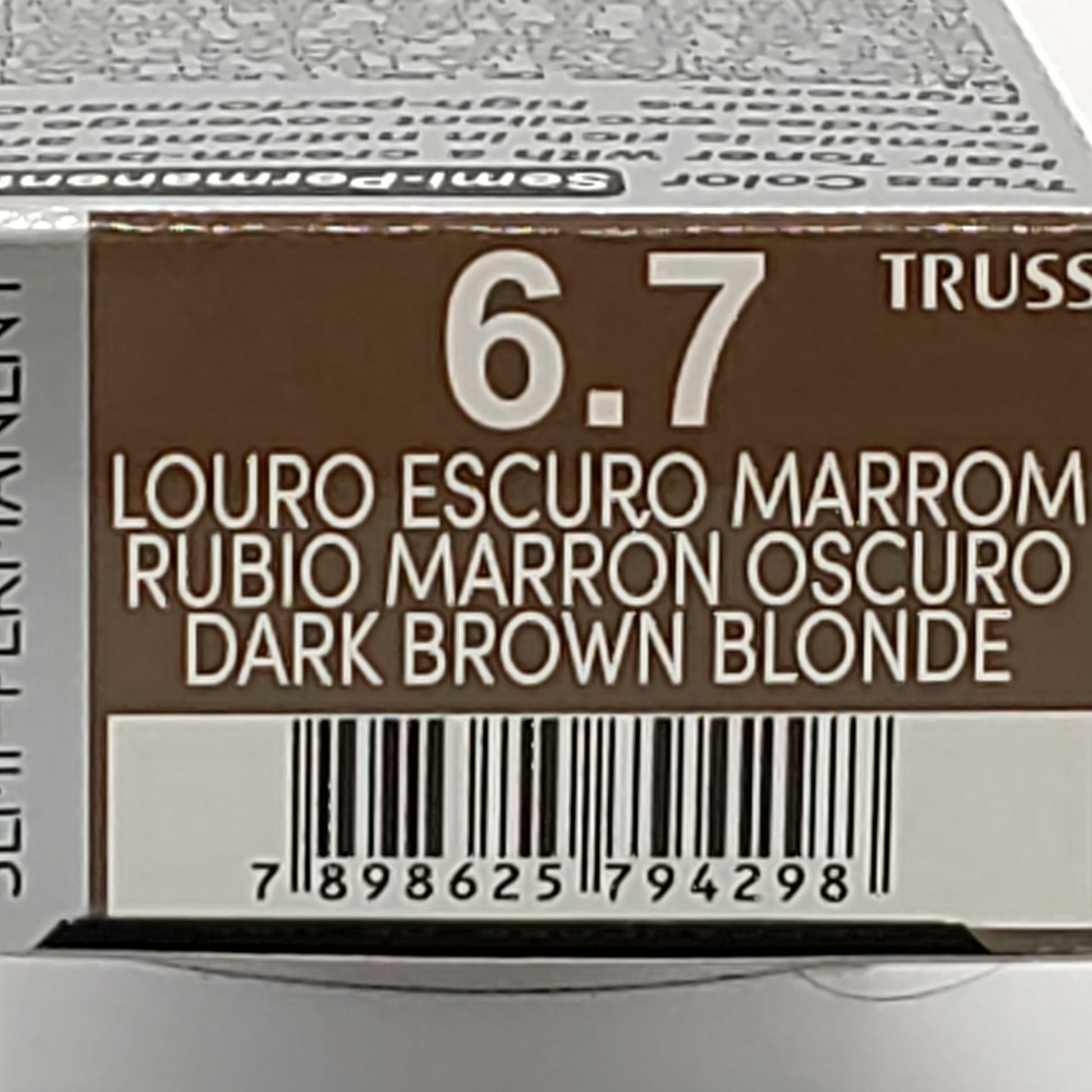Truss Semi Permanent 6.7 Dark Blonde Marrom - VIP Extensions