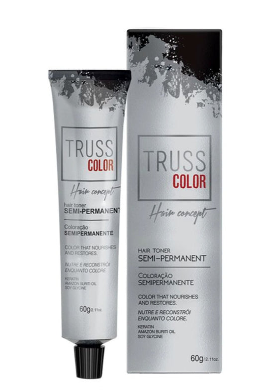 Truss Semi Permanent Color 7.7 Medum Chestnut Blonde - VIP Extensions