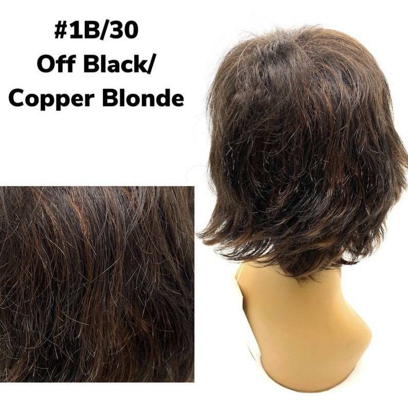 Unique 100% Human Hair Full Wig/ Style 30078 - VIP Extensions