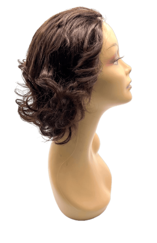 Unique 100% Human Hair Half Wig/ Style 30094 - VIP Extensions