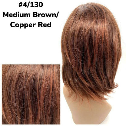 Unique 100% Human Hair Half Wig/ Style 33237 - VIP Extensions