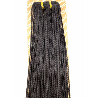 Unique Micro Braid 14" T1B Burgundy / 100% Human Hair - VIP Extensions
