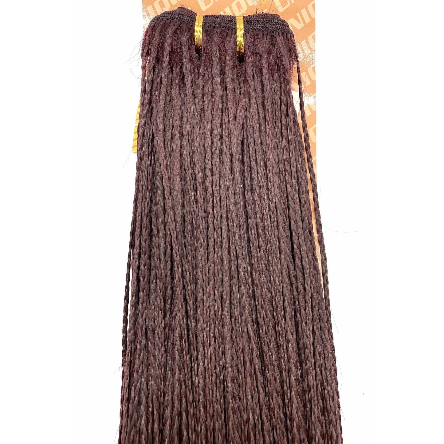 Unique Micro Braid 14" T1B Burgundy / 100% Human Hair - VIP Extensions