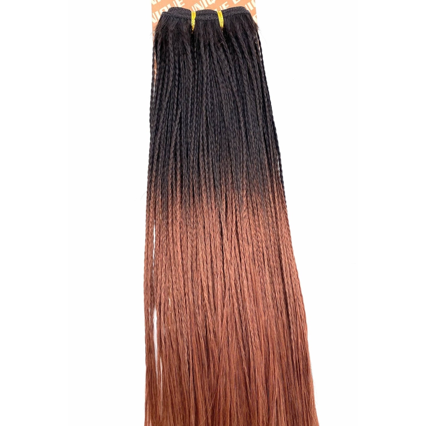 Unique Micro Braid 14" T1B Burgundy / 100% Human Hair - VIP Extensions