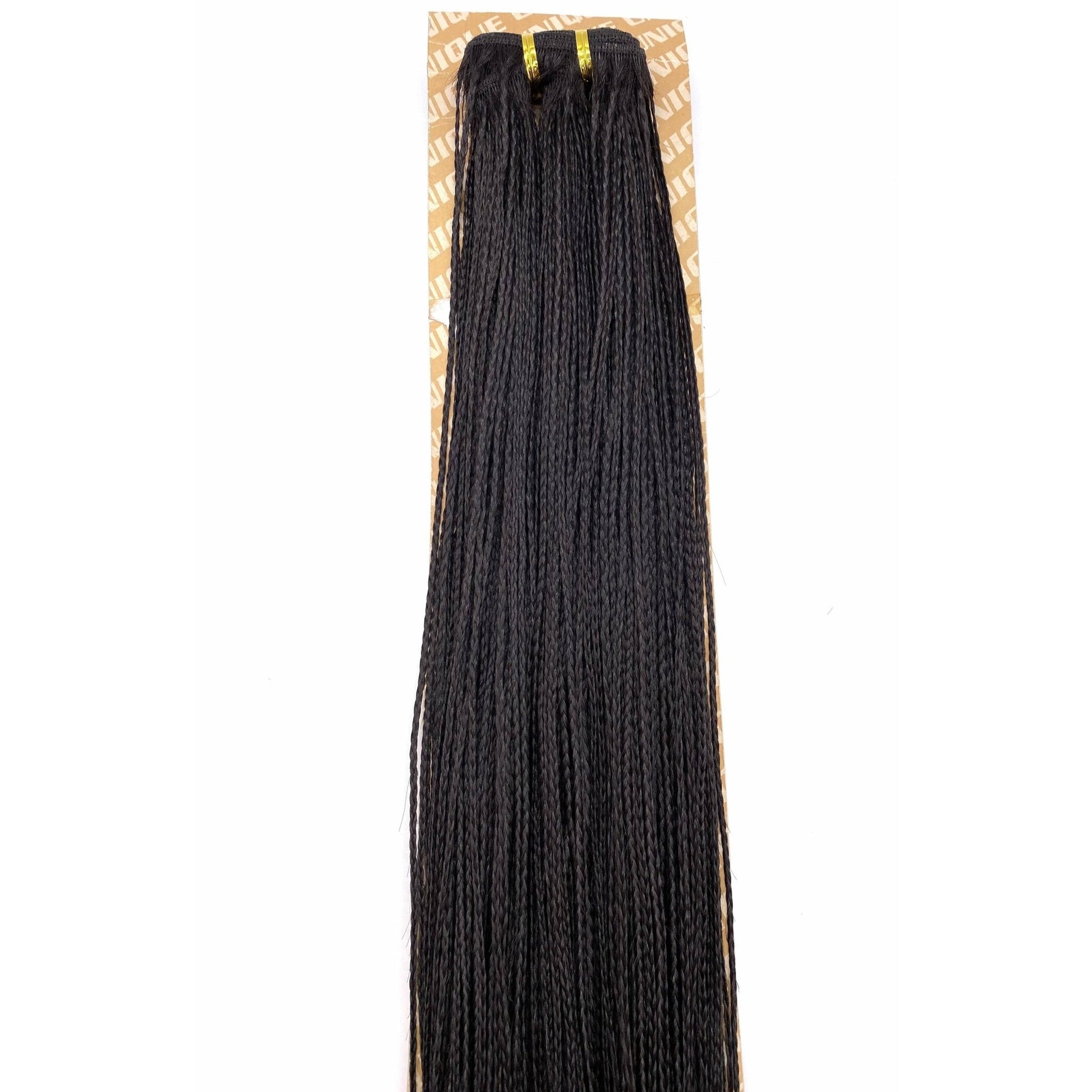 Unique Micro Braid 14" T1B Burgundy / 100% Human Hair - VIP Extensions