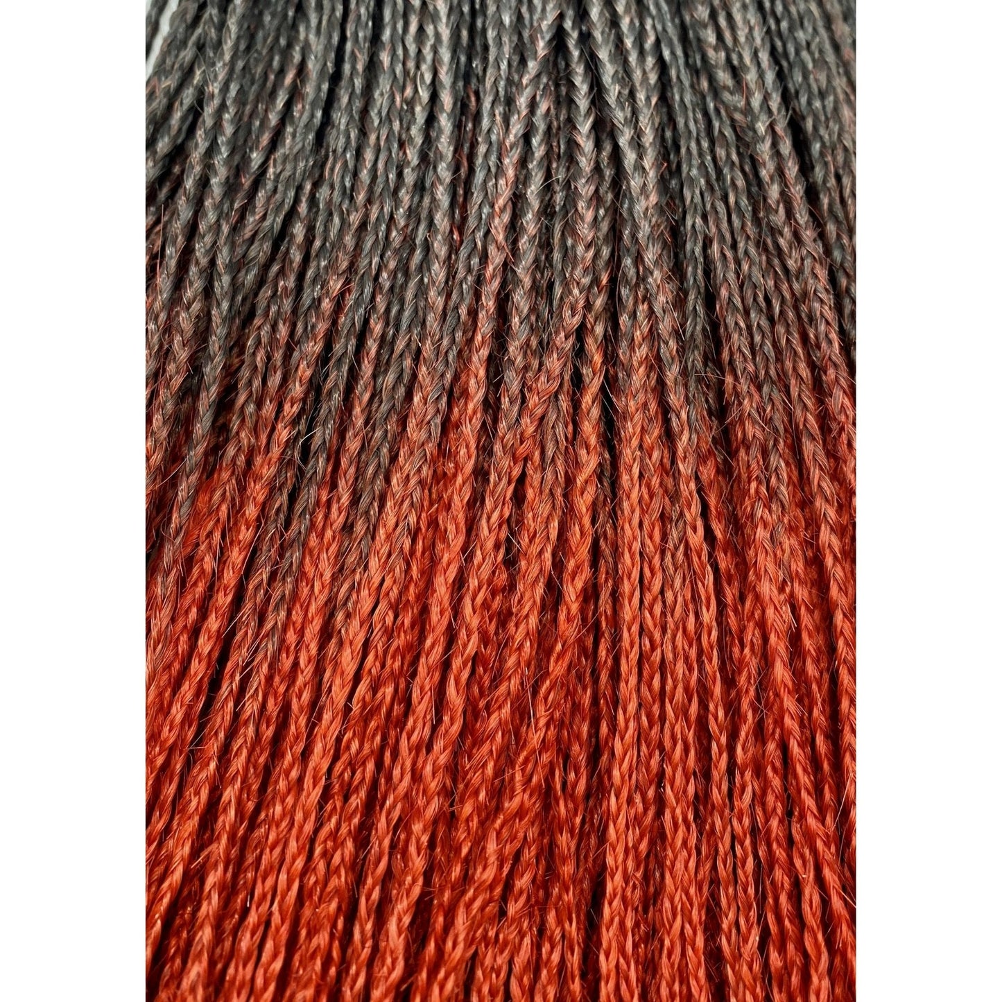 Unique Micro Braid 14" T1B Burgundy / 100% Human Hair - VIP Extensions