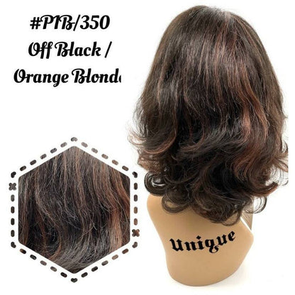 Unique's 100% Human Hair Full Wig / Style "A6" - VIP Extensions