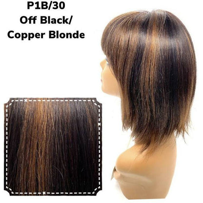 Unique's 100% Human Hair Full Wig / Style "A8" - VIP Extensions