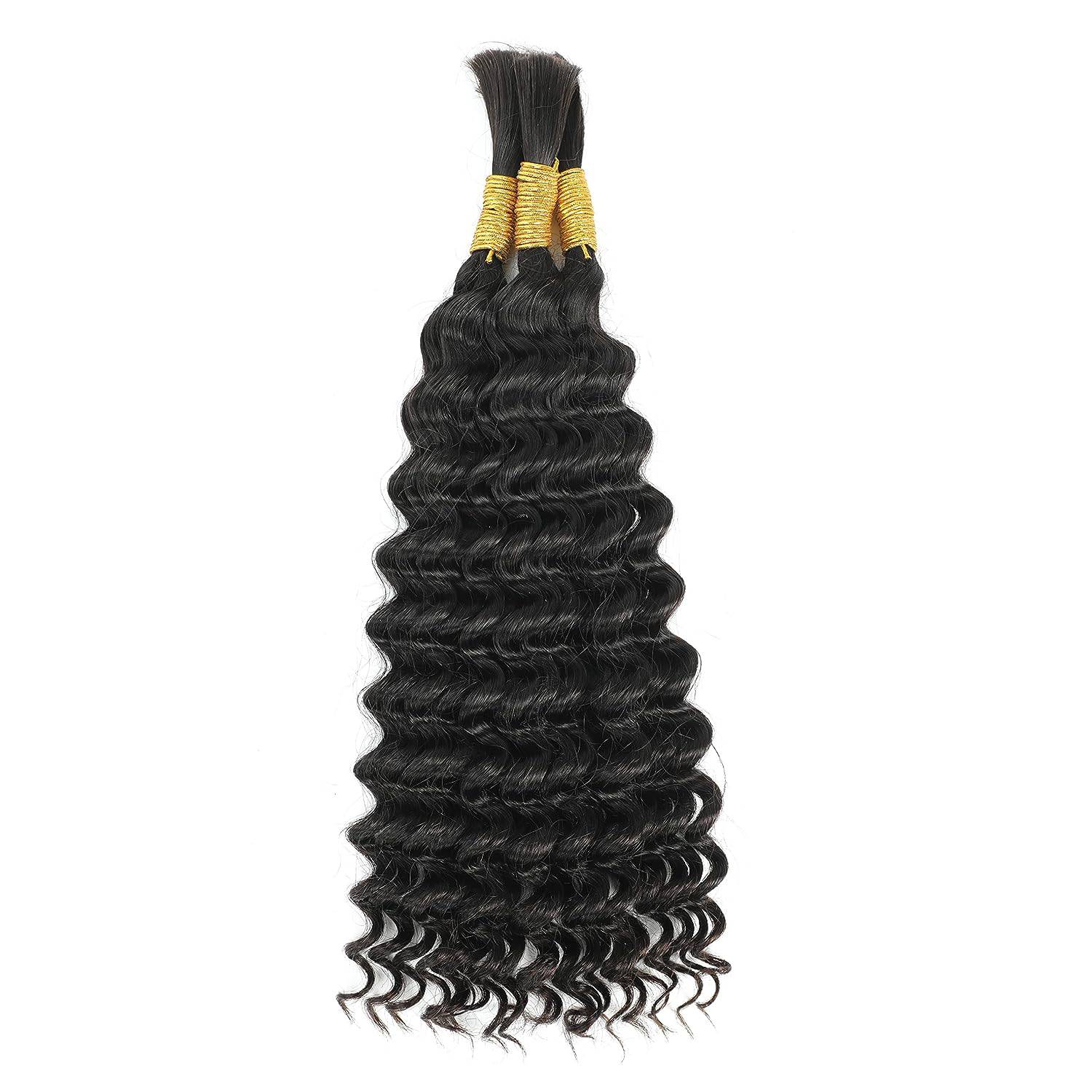 Unique's Human Hair New Deep Bulk 16'' - VIP Extensions