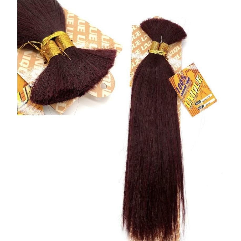 Unique's Yaki Bulk / 100% Human Hair 14" - VIP Extensions