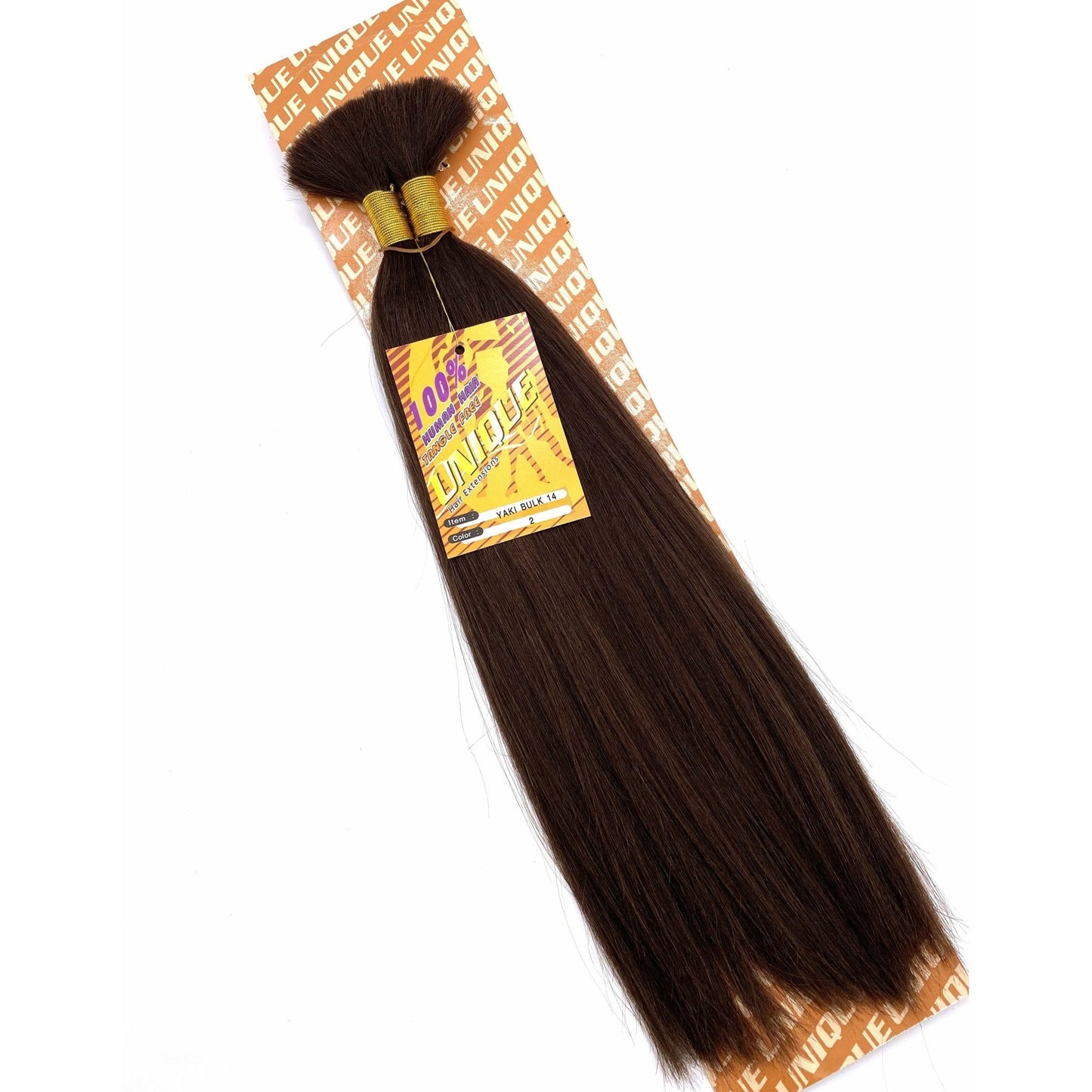 Unique's Yaki Bulk / 100% Human Hair 14" - VIP Extensions
