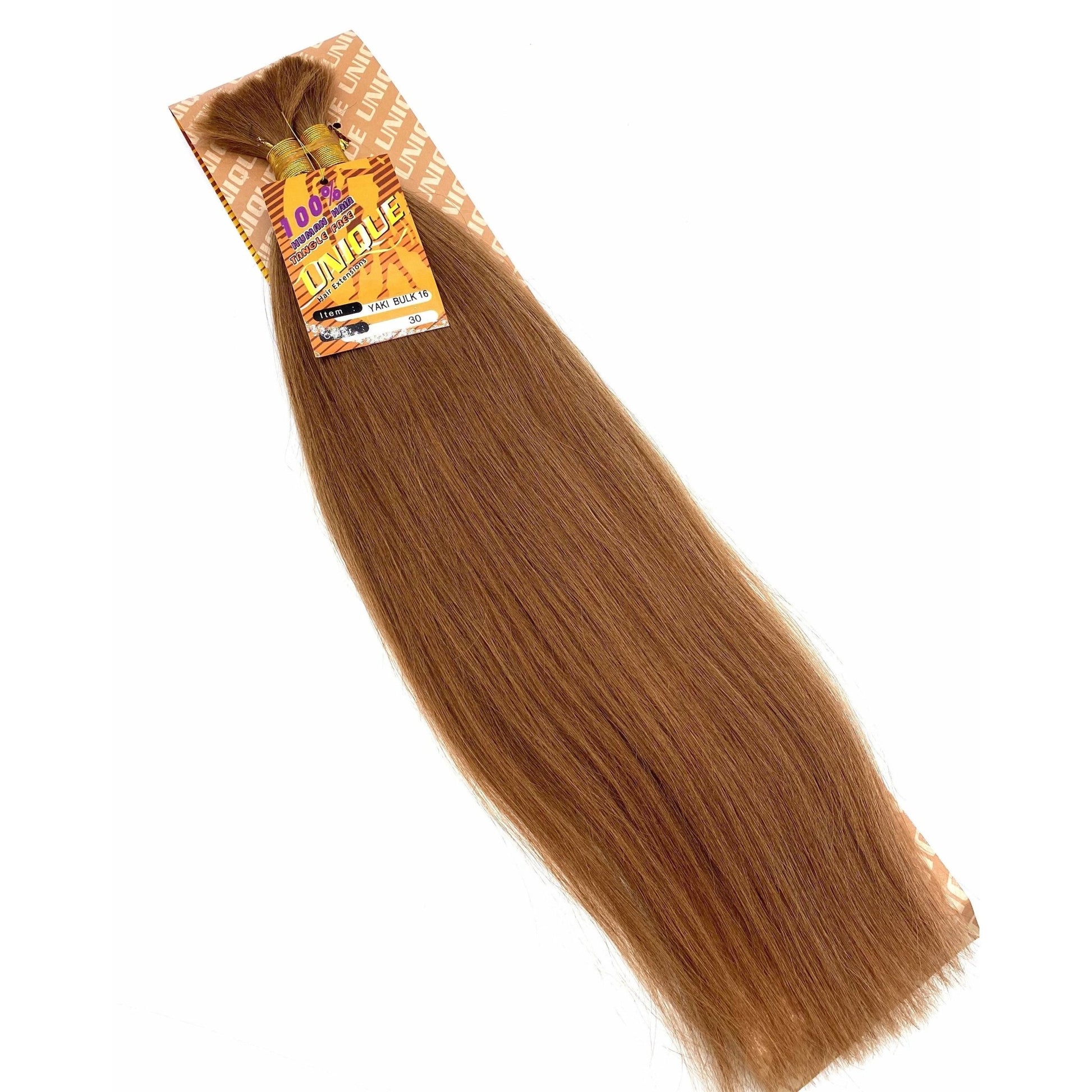 Unique's Yaki Bulk / 100% Human Hair 14" - VIP Extensions