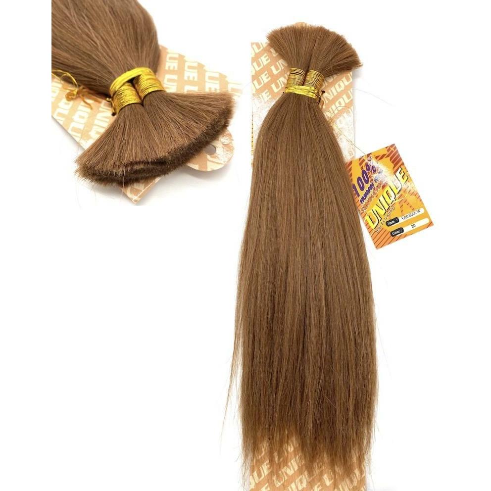 Unique's Yaki Bulk / 100% Human Hair 14" - VIP Extensions