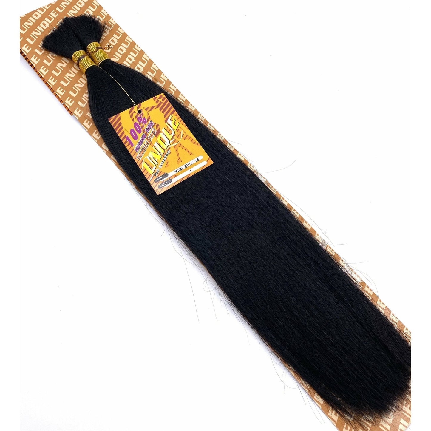 Unique's Yaki Bulk / 100% Human Hair 16" - VIP Extensions