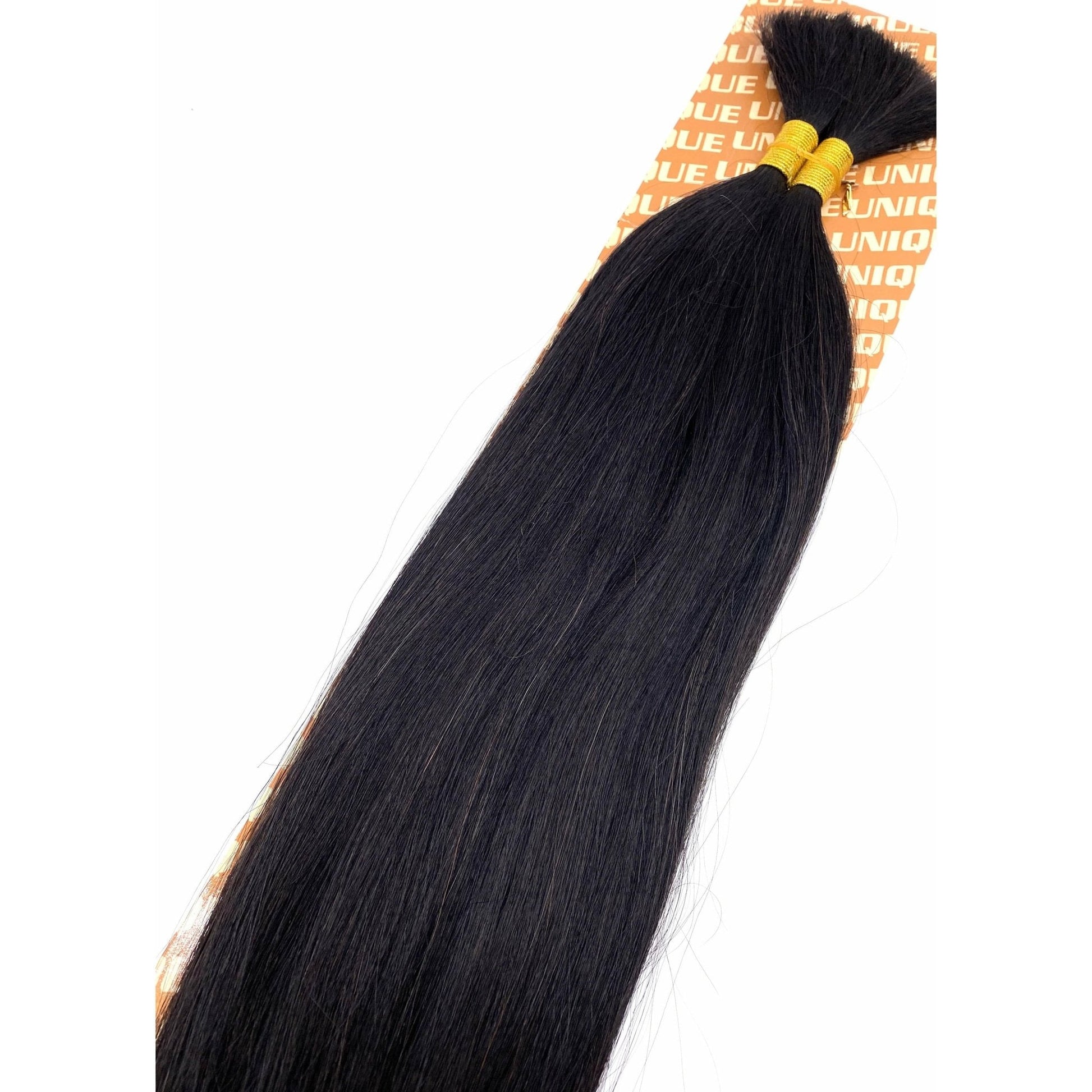 Unique's Yaki Bulk 20" / 100% Human Hair - VIP Extensions