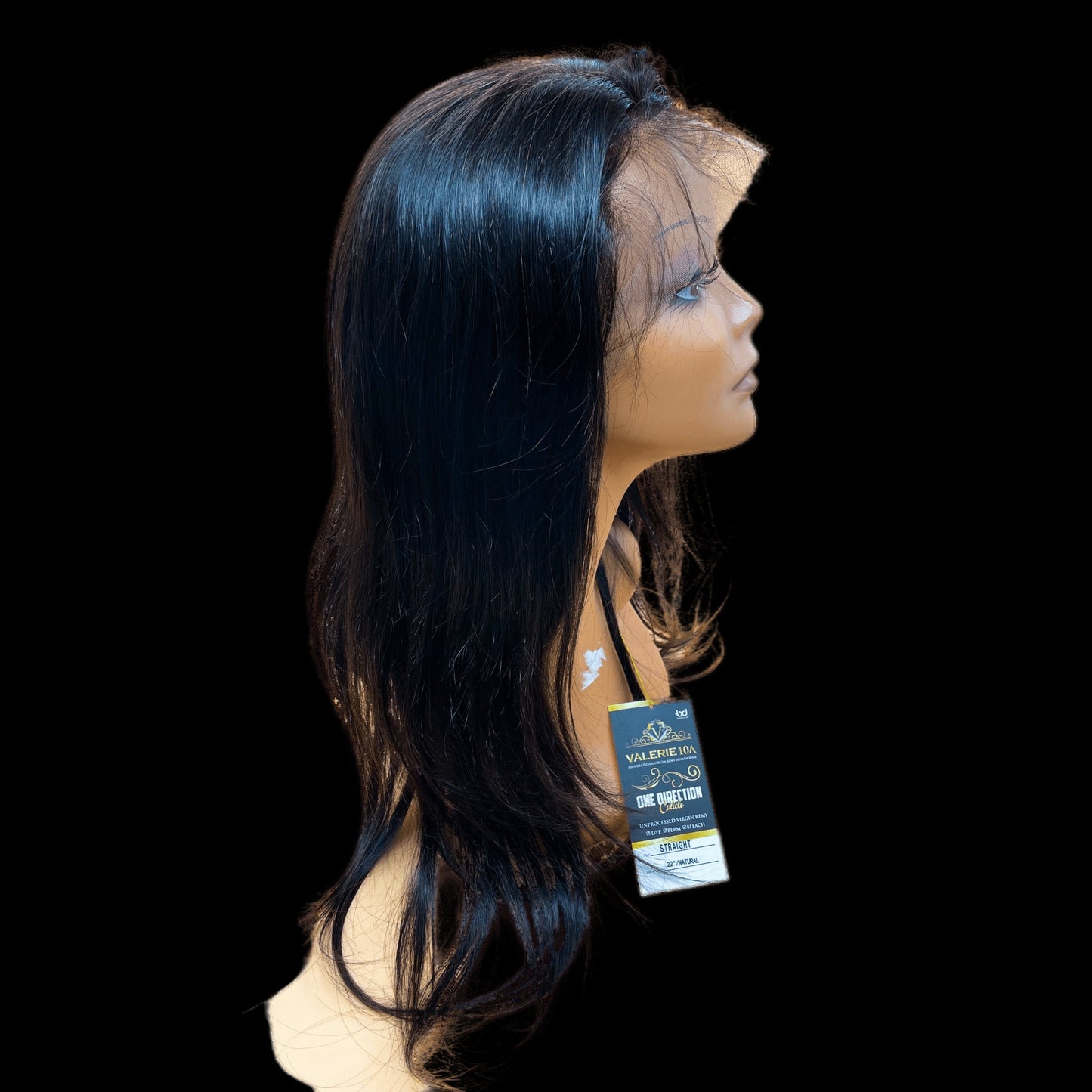 Valerie 10A Full Lace wig One Direction cuticle Straight 22'' - VIP Extensions