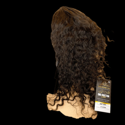 Valerie 10A Lace wig 360 One Direction Cuticle Deep Wave 18'' - VIP Extensions