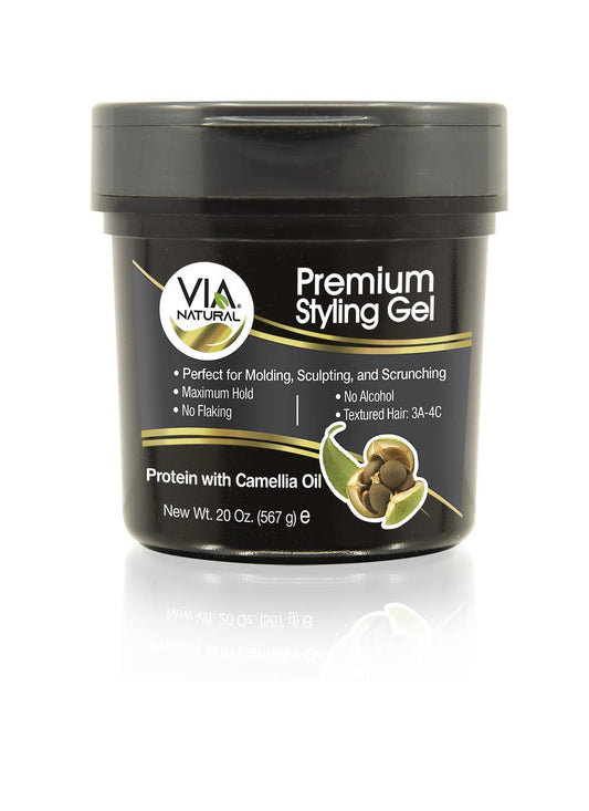 VIA Natural Premium GEL 20oz - Protein With Camellua Oil - VIP Extensions