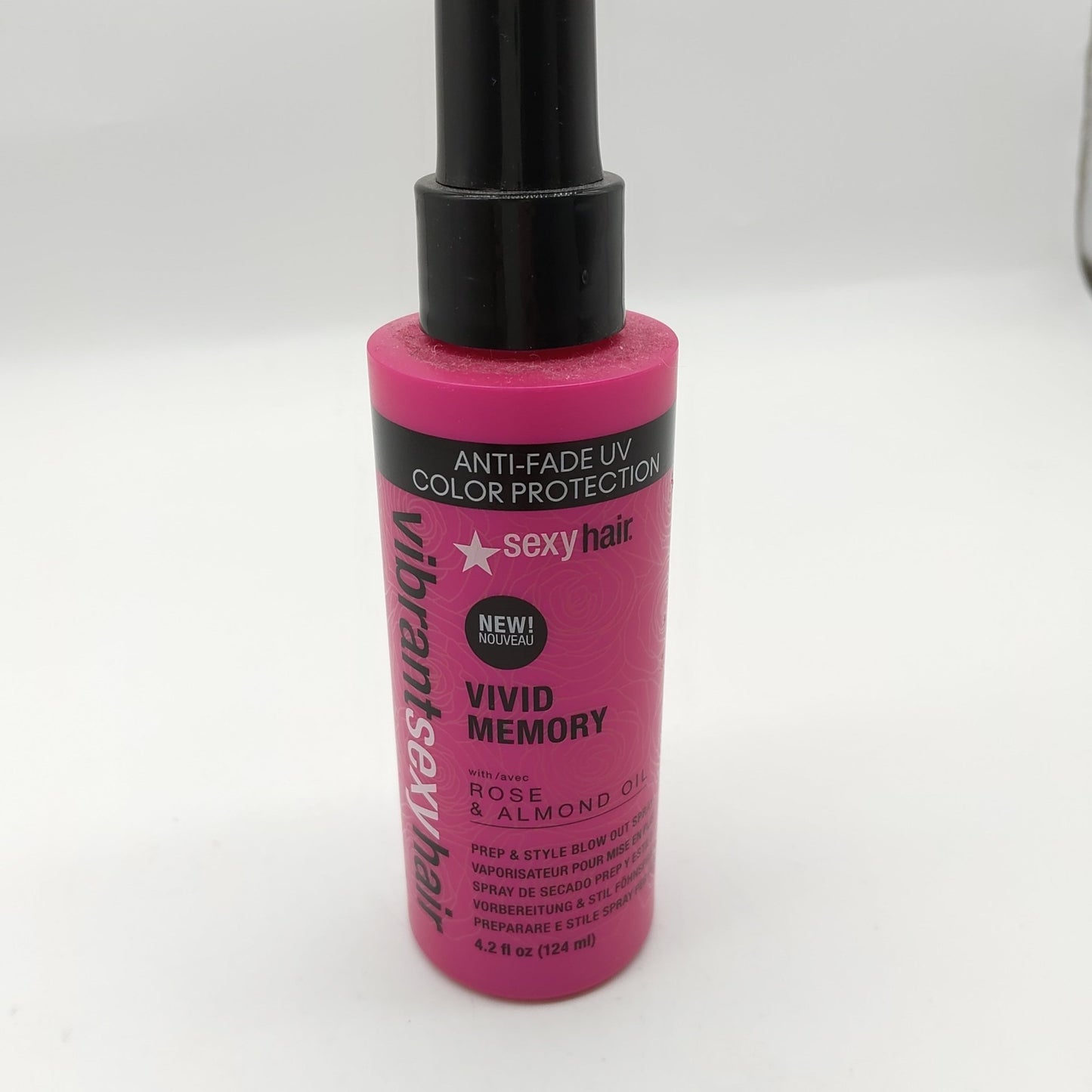 Vibrant Sexy Hair Vivid Memory Rose& Almond Oil 4.2 Oz - VIP Extensions