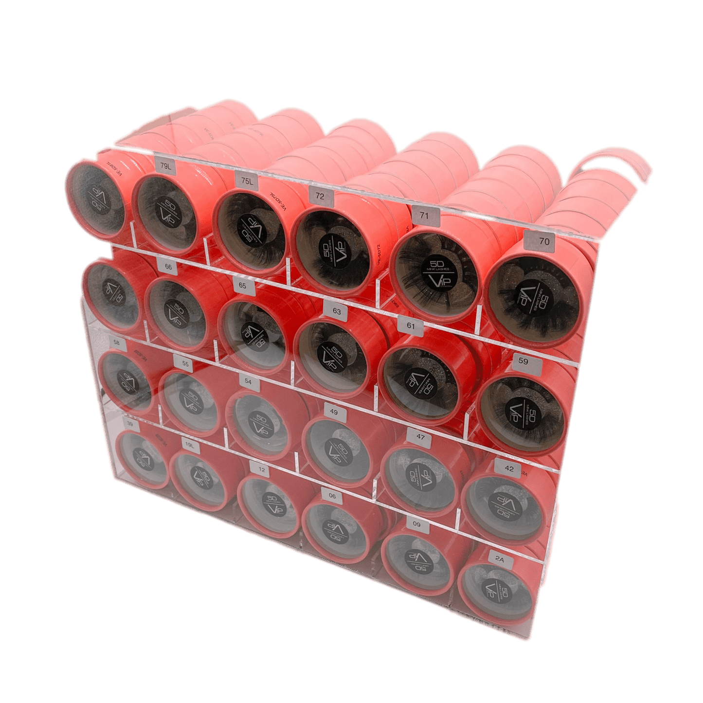 VIP 5D Mink Eyelashes Line with Display (24 styles) - VIP Extensions