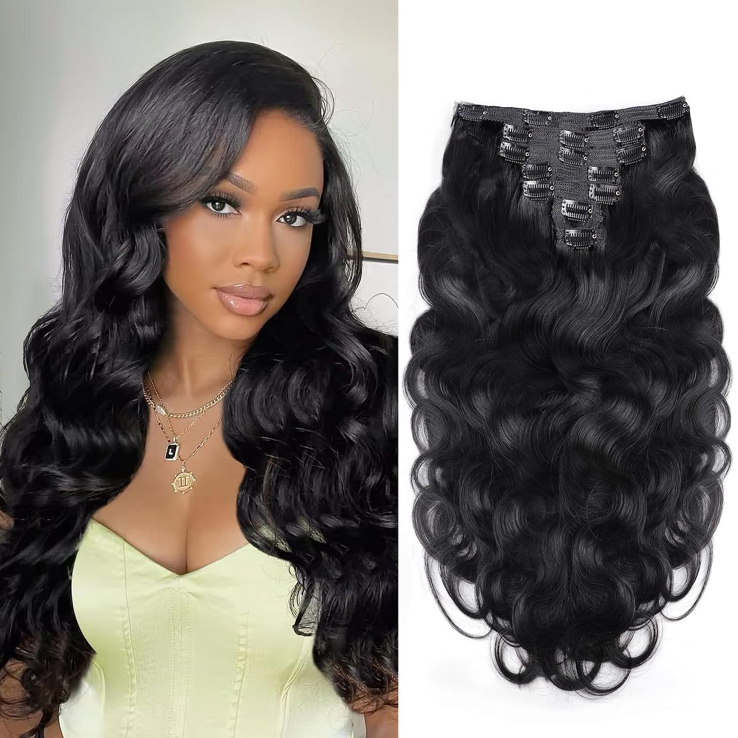 VIP Clip Extensions/ Body Wave 18" 140 grams - ClipeX System - VIP Extensions