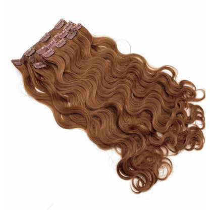 VIP Clip Extensions/ Body Wave 18" - ClipeX System - VIP Extensions