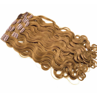 VIP Clip Extensions/ Body Wave 18" - ClipeX System - VIP Extensions