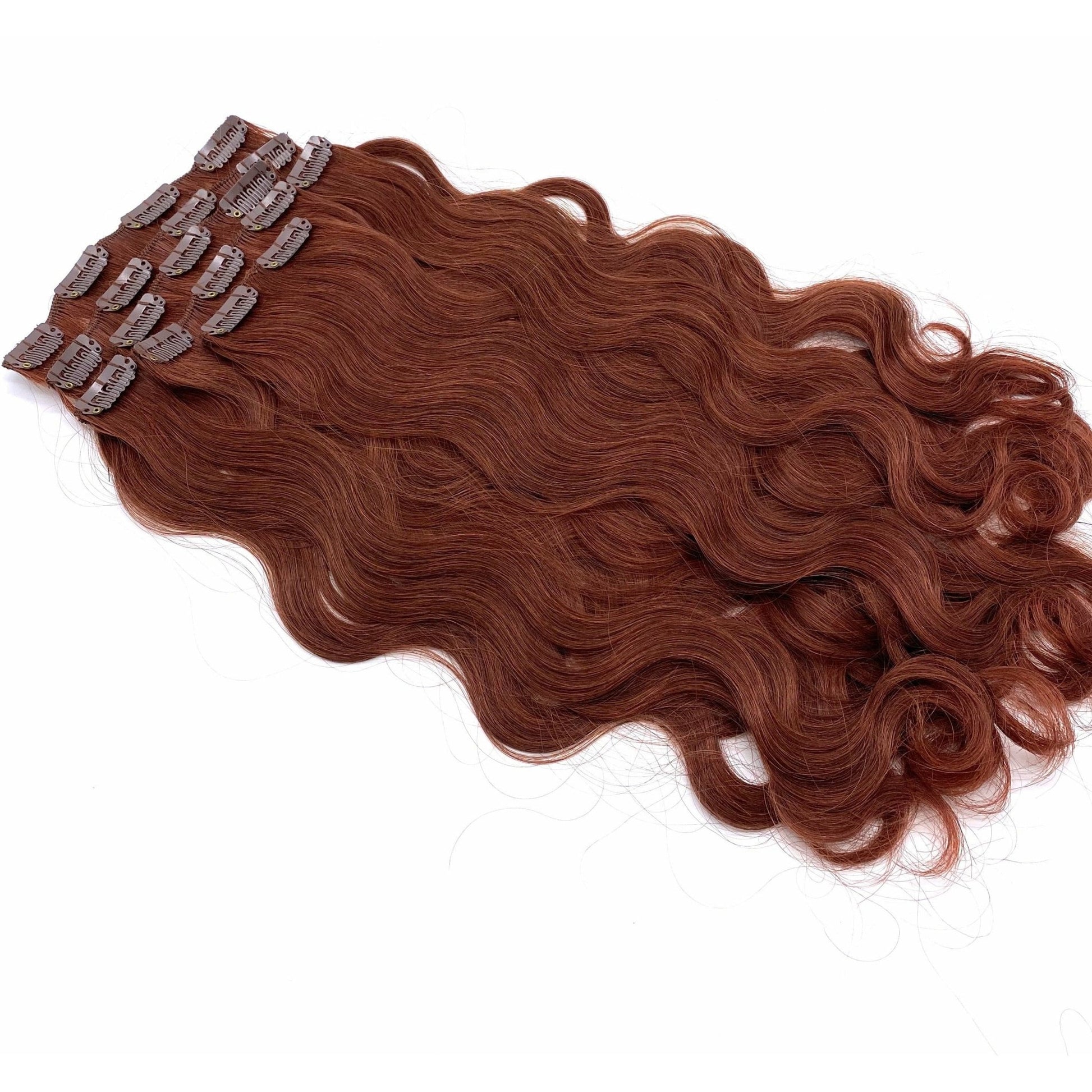 VIP Clip Extensions/ Body Wave 18" - ClipeX System - VIP Extensions