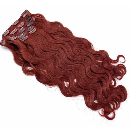 VIP Clip Extensions/ Body Wave 18" - ClipeX System - VIP Extensions