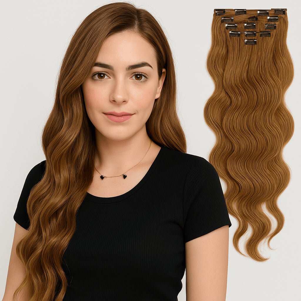 VIP Clip Extensions / Body Wave - 24'' (170 g ) - ClipeX System - VIP Extensions