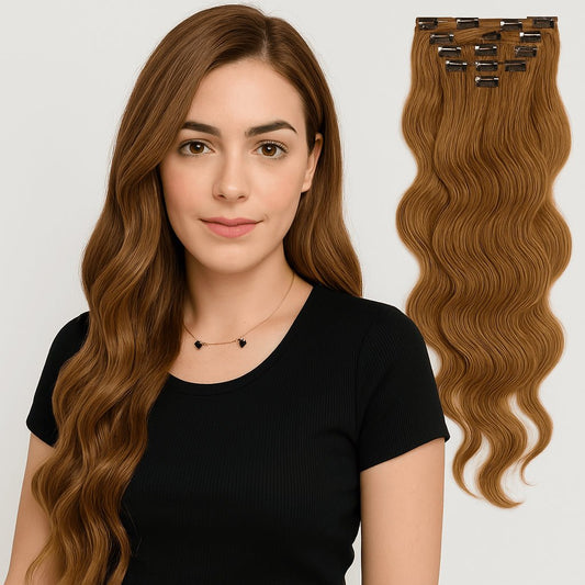 VIP Clip Extensions / Body Wave - 24'' (170 g ) - ClipeX System - VIP Extensions