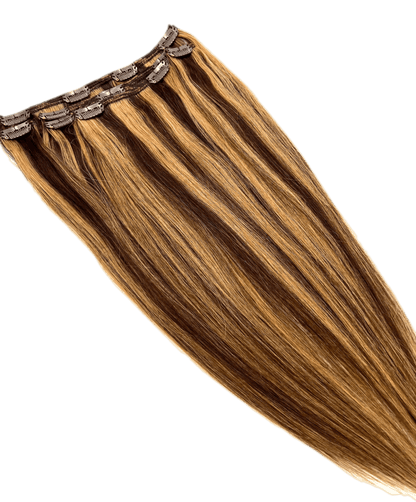 VIP Clip Extensions/ Silky Straight - 18" - ClipeX system - VIP Extensions