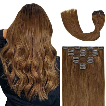 VIP Clip Extensions / Silky Straight - 24'' (170 g ) - ClipeX System - VIP Extensions