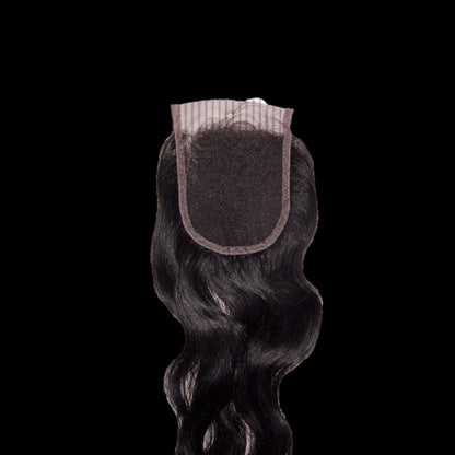 VIP Collection Brazilian Natural Curl Virgin Hair Closure - VIP Extensions