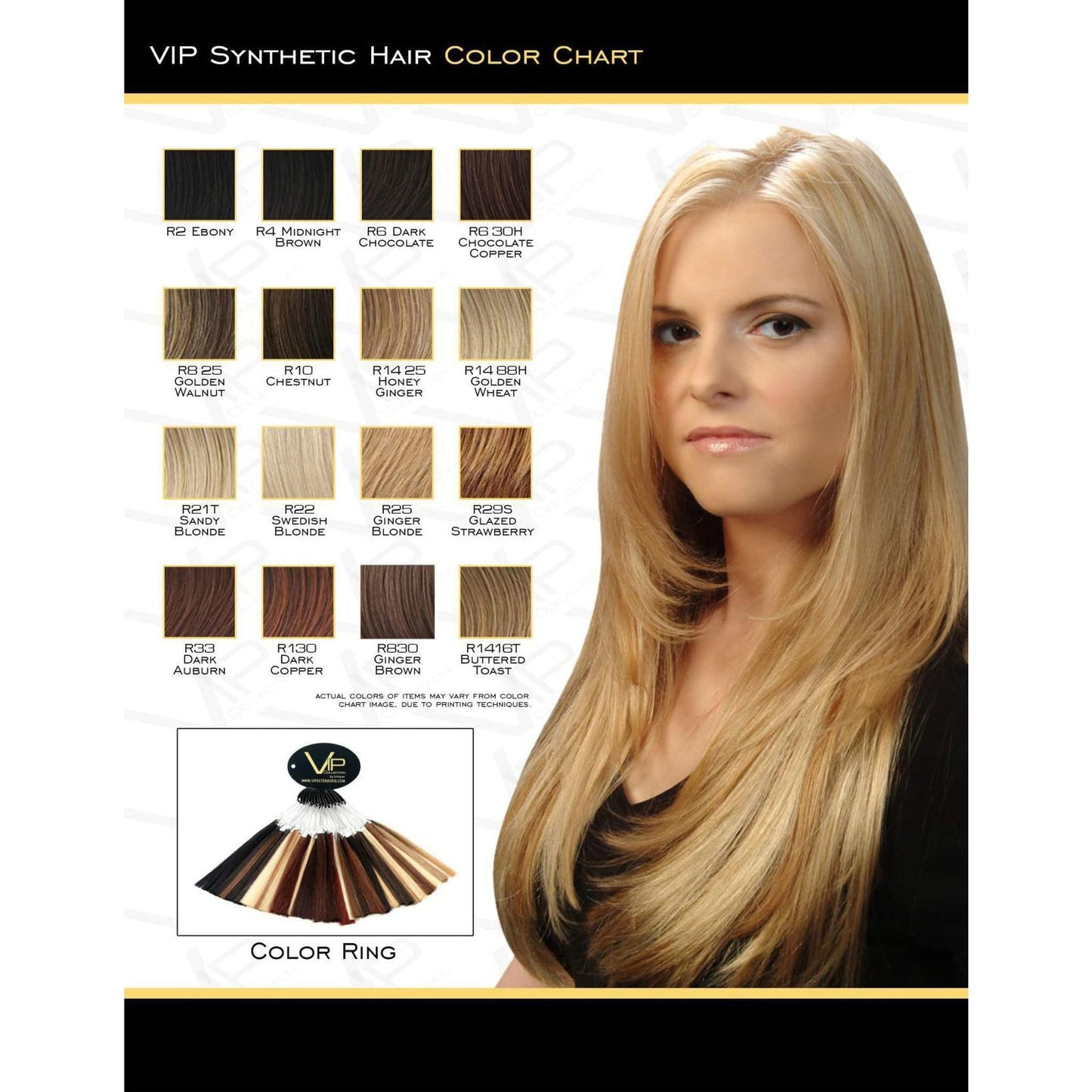 VIP Collection Synthetic Wig / Sunflower Style - VIP Extensions