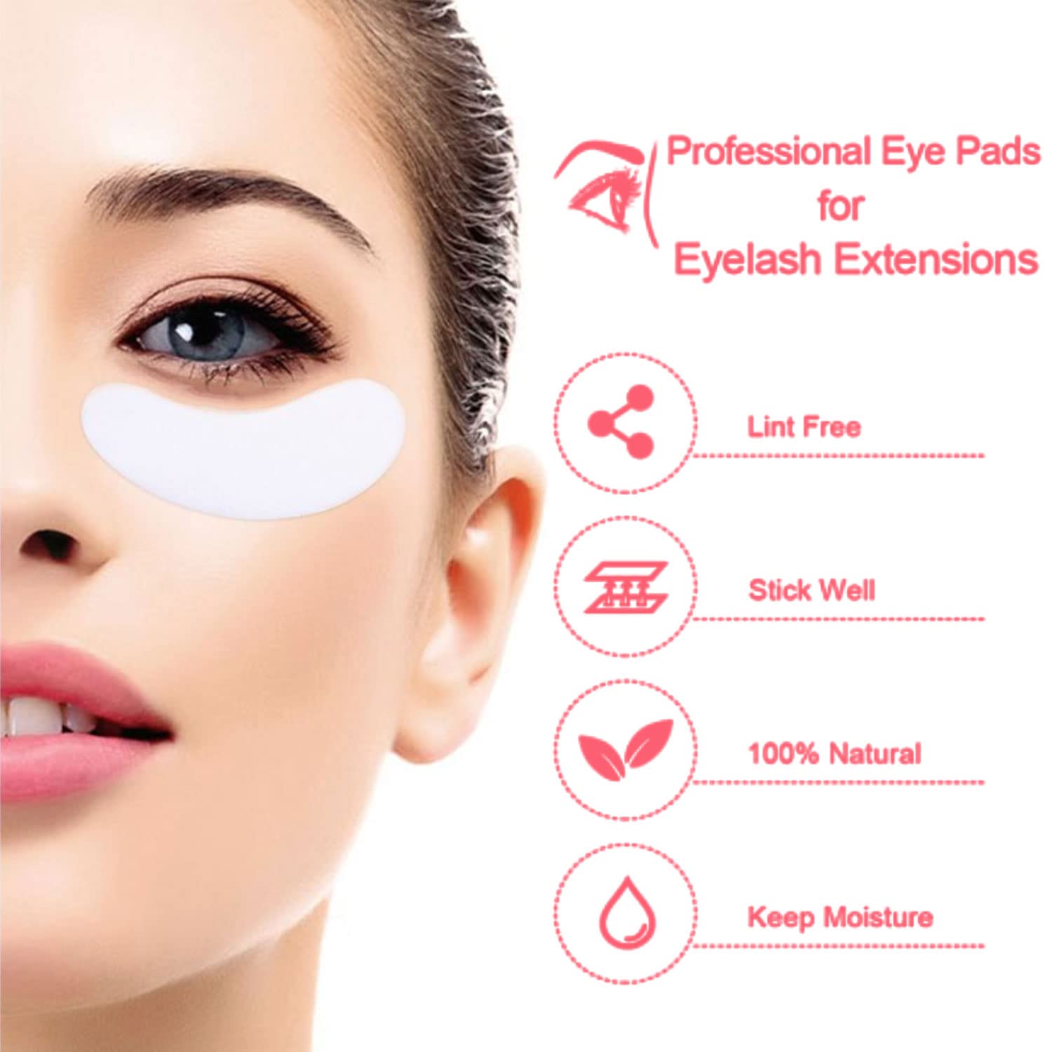 VIP Eyelash accessories - Hydrogel Eye Patch 10 pc/pack - VIP Extensions