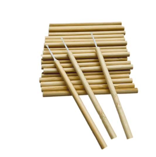 VIP - Eyelash accessories - Micro Brushes with Bamboo Handle 50 pcs/bag - VIP Extensions
