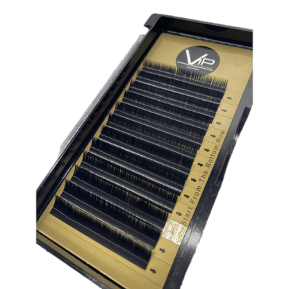 VIP Eyelashes - Faux Mink Lash Extension 12 lines J Curve 0.07 - VIP Extensions