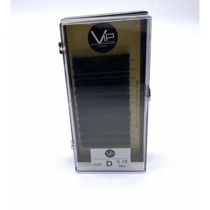 VIP Eyelashes - Faux Mink Lash Extension 12lines 0.18mm C curl - VIP Extensions