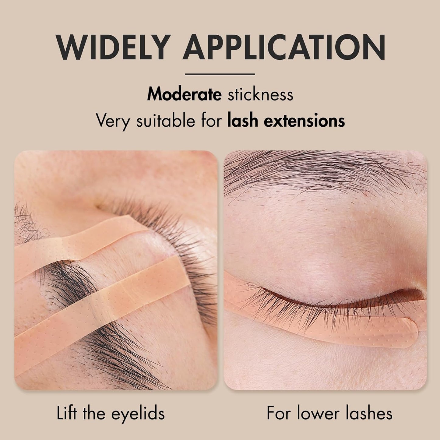 VIP Eyelid Lift Tape strips 10 sheets pack, 120 strips - VIP Extensions