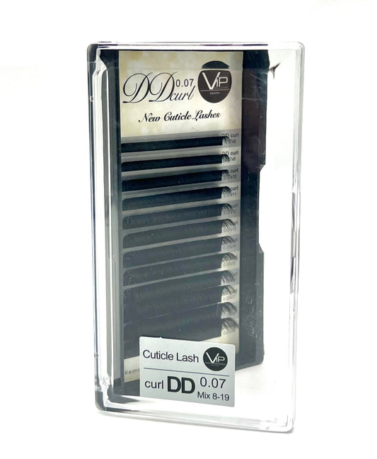 VIP Faux Mink Lash Extension 12 Lines DD Curl Mix 0.07 mm - VIP Extensions