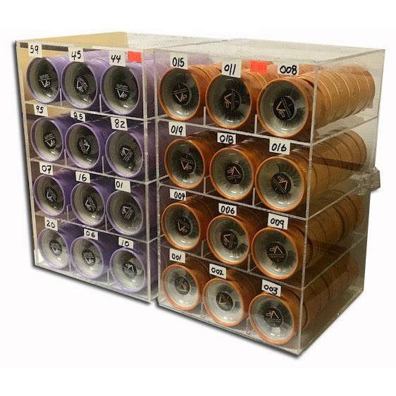 VIP HD & IMink Eyelashes Line with Display (12 styles per Diplay, set of 2 displays) - VIP Extensions
